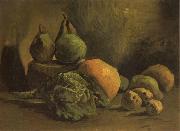 Vincent Van Gogh Still life with Vegetables and Fruit (nn04) oil painting reproduction